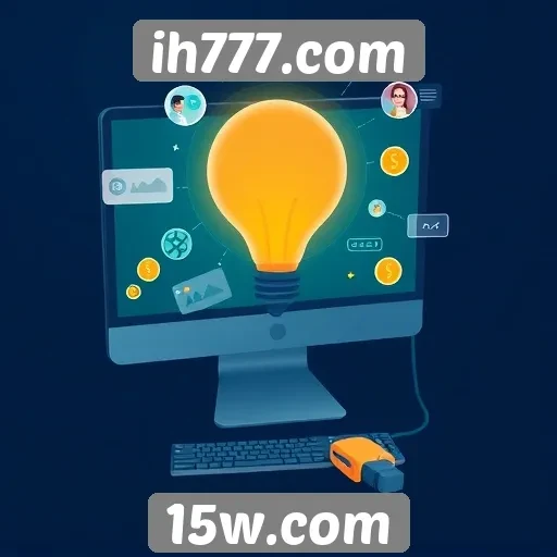 Estratégias de marketing do site ih777.com